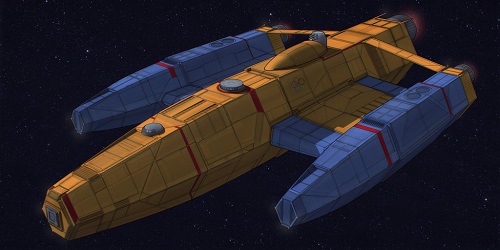 Hokum Imperium Space Navy Type 2 class DD